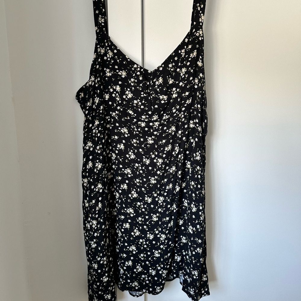 Old Navy Fit & Flare Crepe Mini Dress